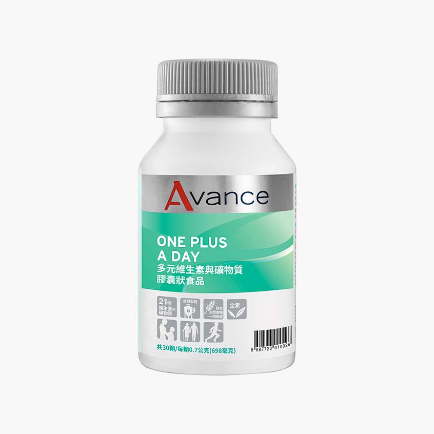 多元維生素與礦物質膠囊狀食品